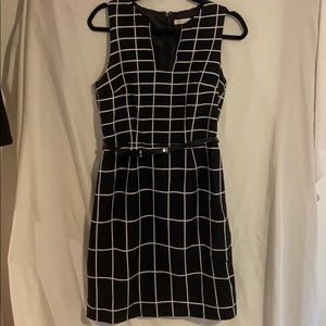 Mixt by Heidi Weisel Black and White Dress